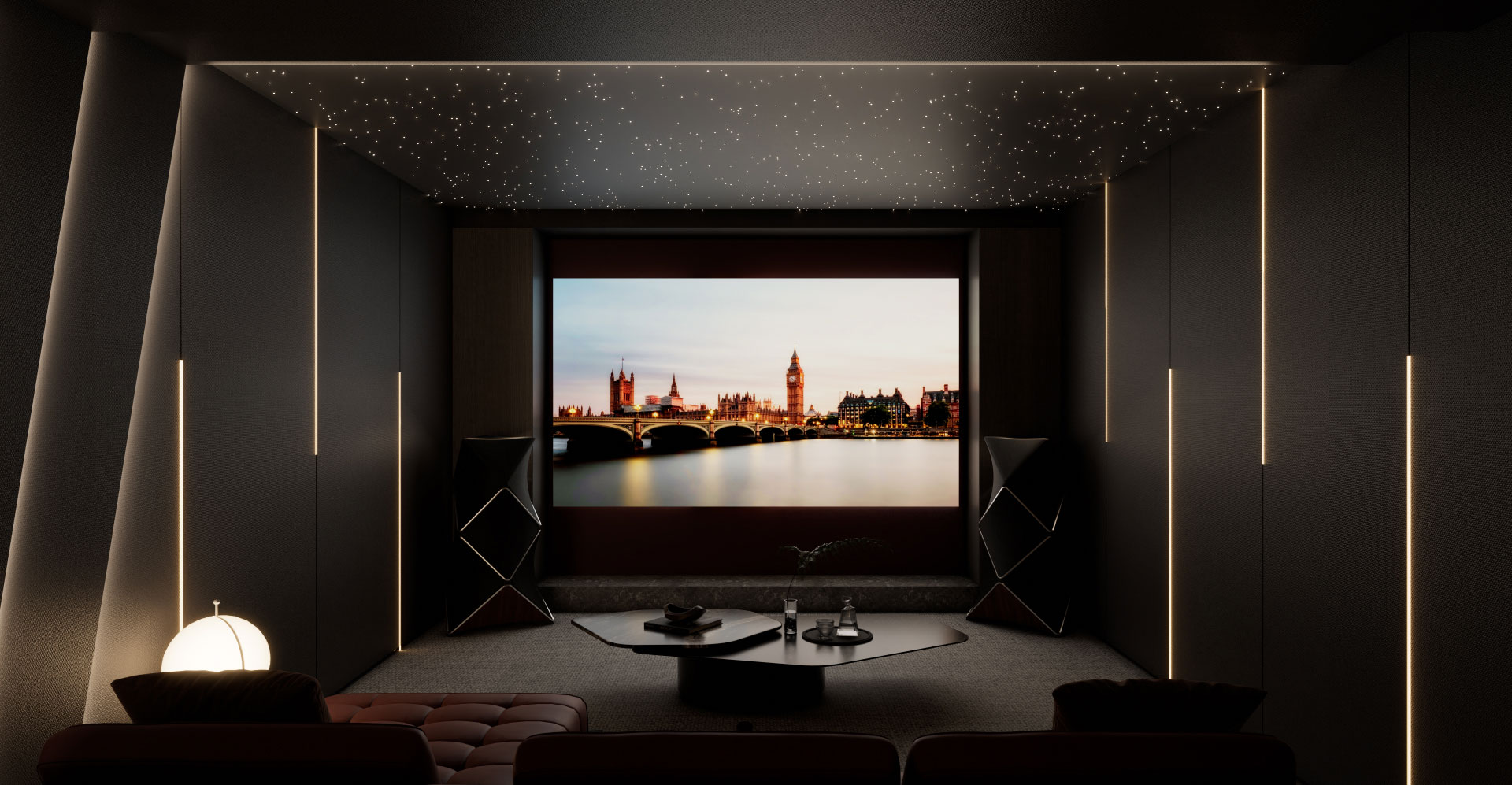 Ecrã LED para Home Cinema