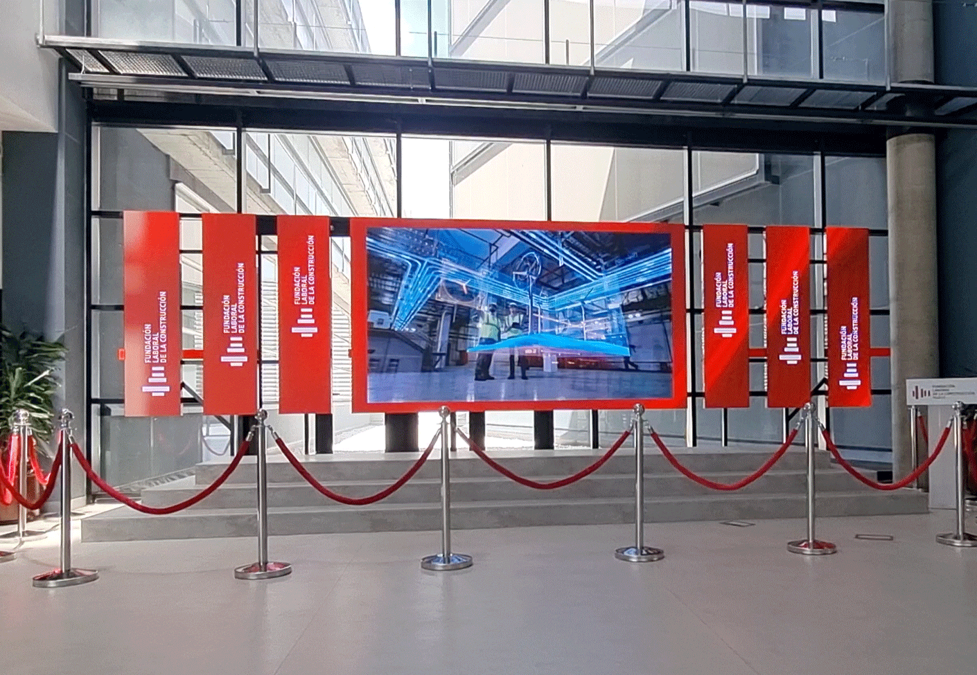 Indoor LED Display in the Public Administration