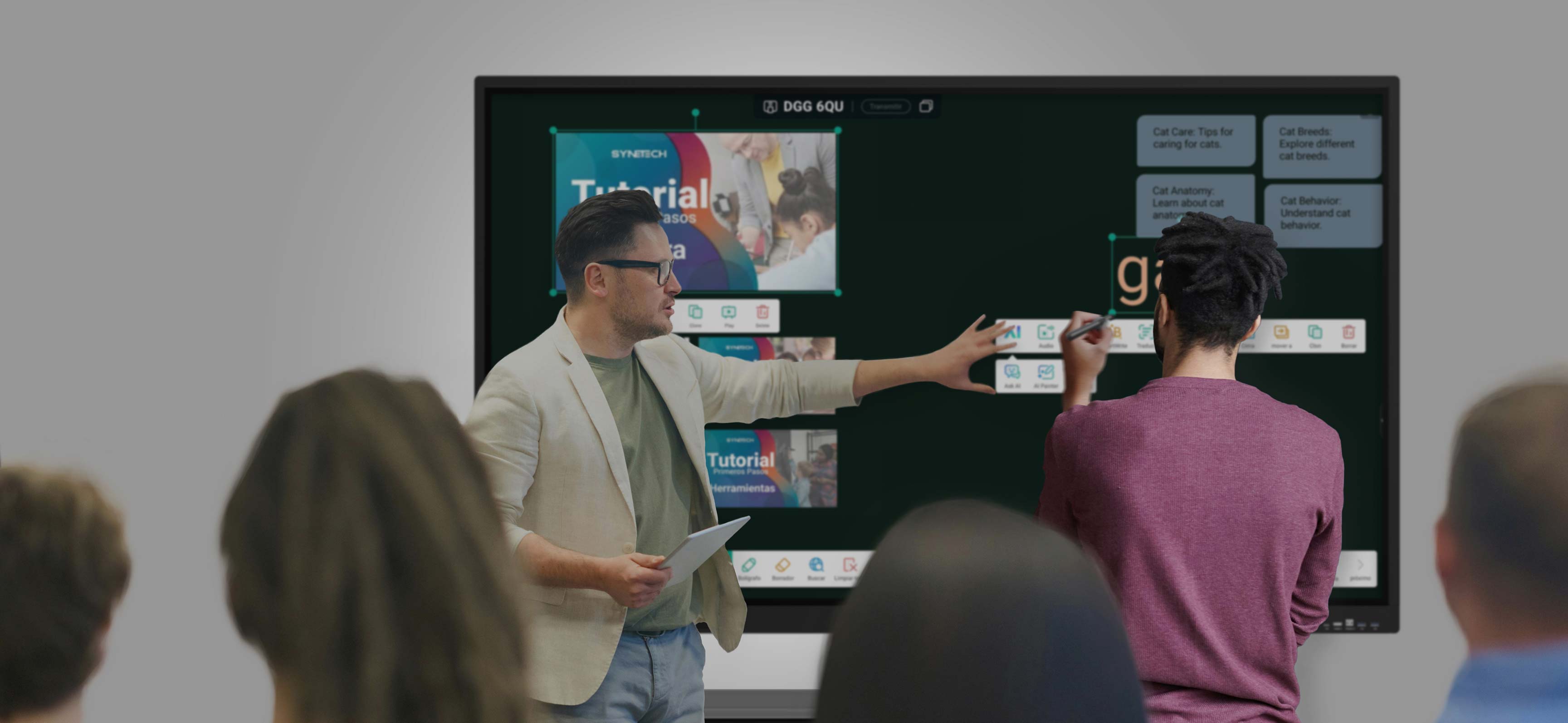 elige la mejor pantalla interactiva para tu aula