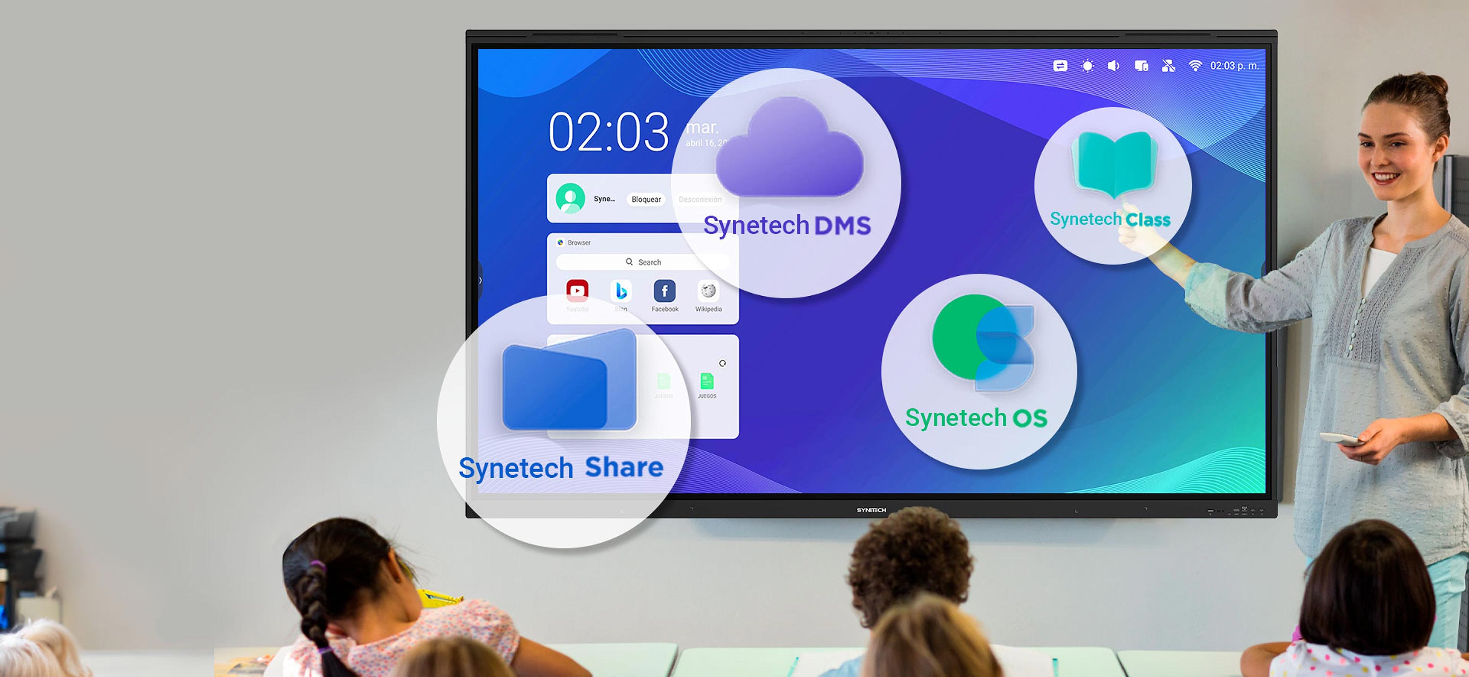 EdSuite: el software educativo de Synetech
