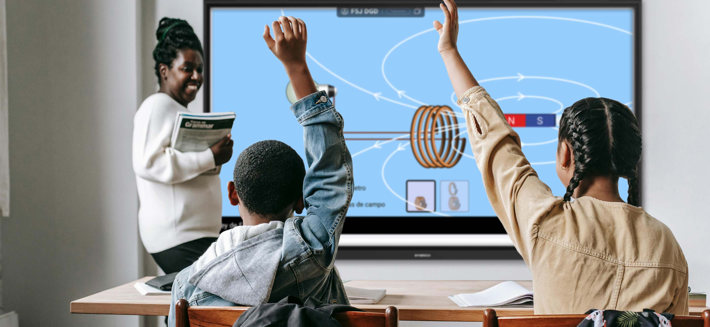 elige la mejor pantalla interactiva para tu aula